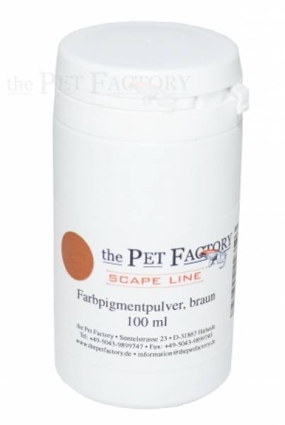 Farbpigmentpulver, braun, 100 ml